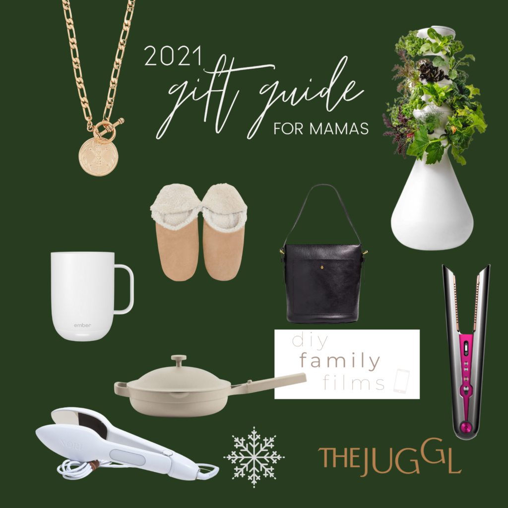 Collection of gift ideas for busy moms in 2021