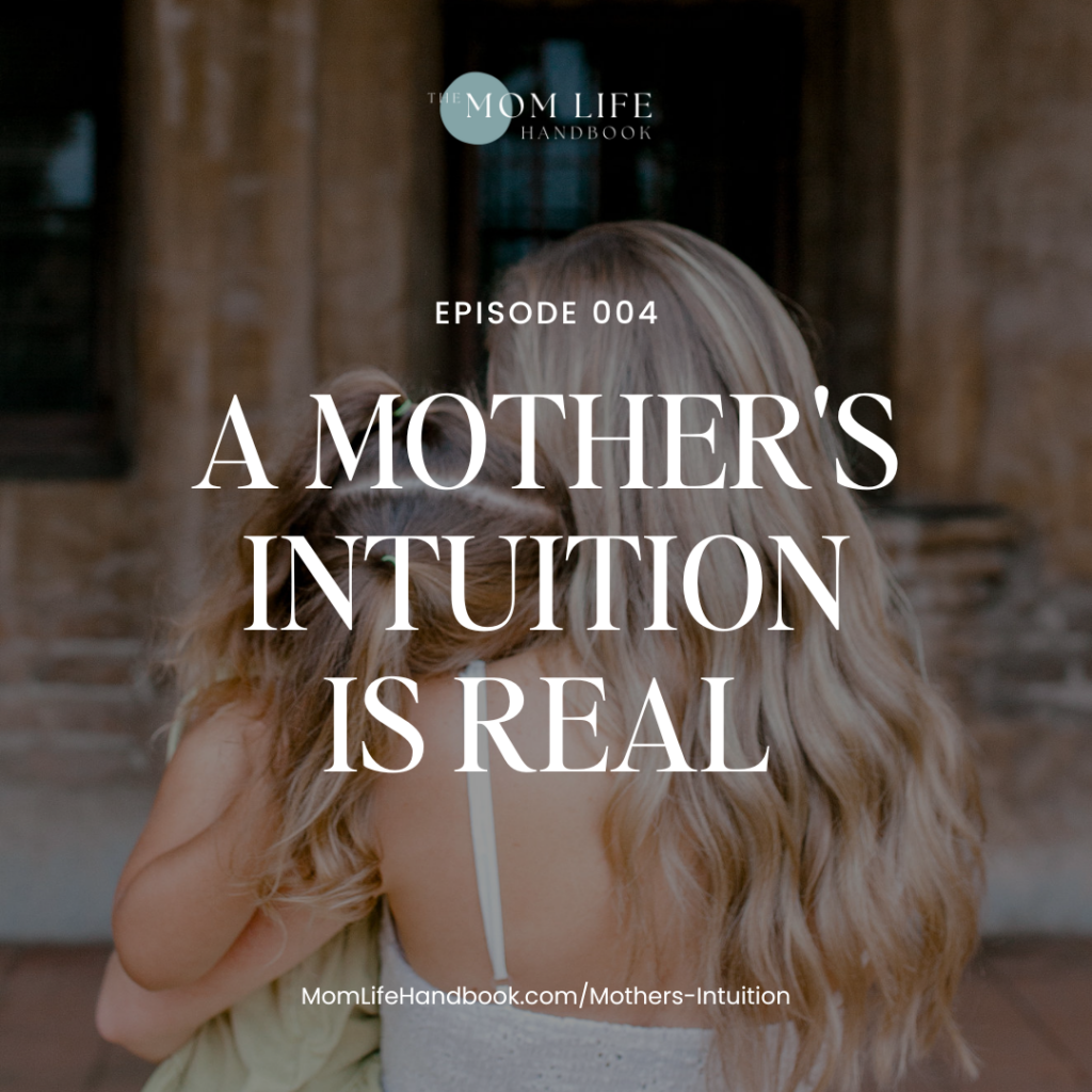 Podcast cover for 'The Power of a Mother’s Intuition for Confident Parenting,' exploring how moms can trust their instincts.